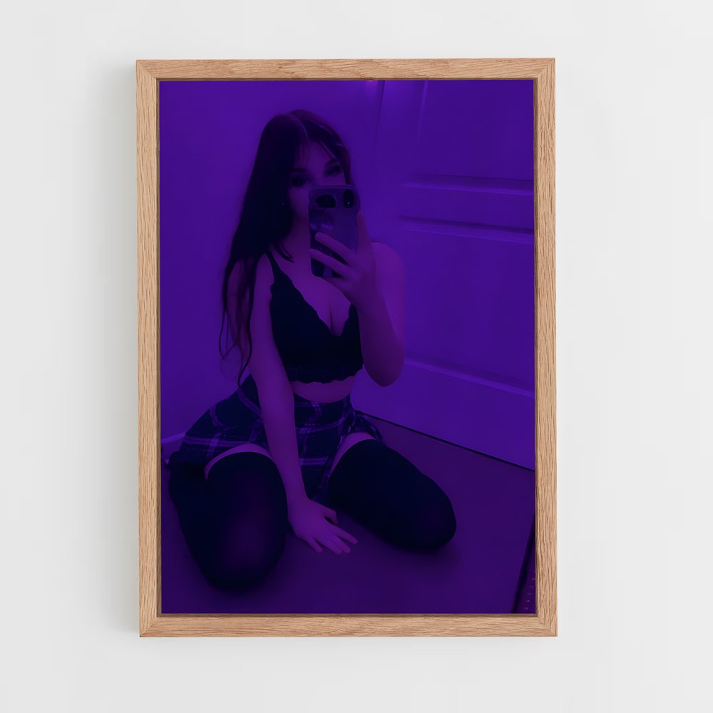 ap-e-girl-3 cadre Bois clair