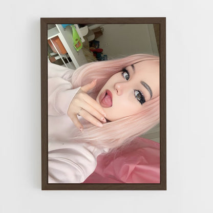 ap-e-girl-8 cadre Bois foncé