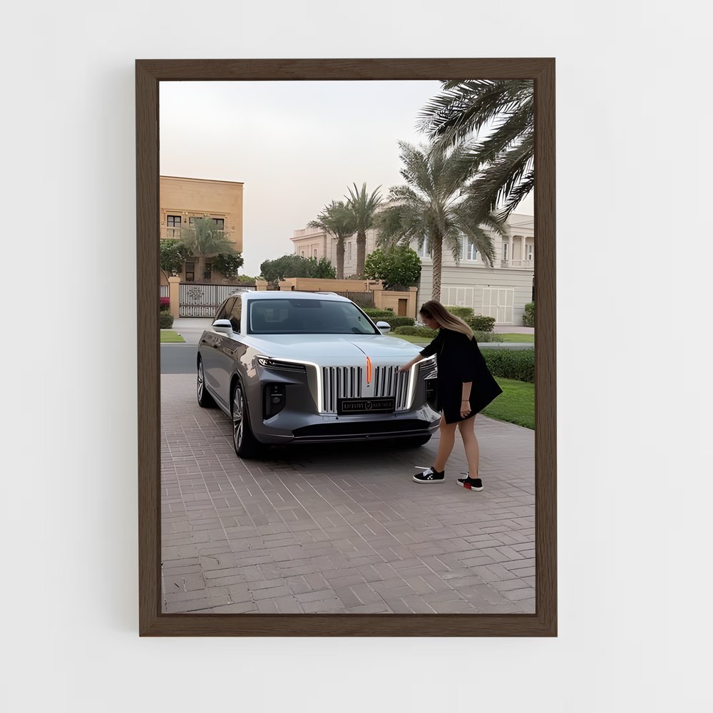 ap-e-hs9-4 cadre Bois foncé
