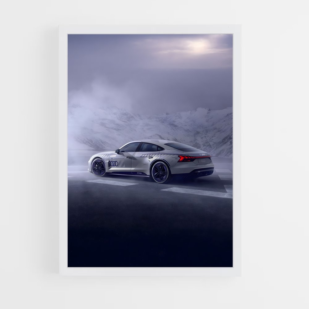 ap-e-tron gt-3 cadre Blanc