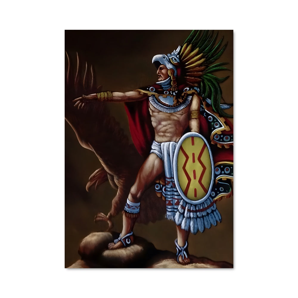 Poster Guerrier Aigle