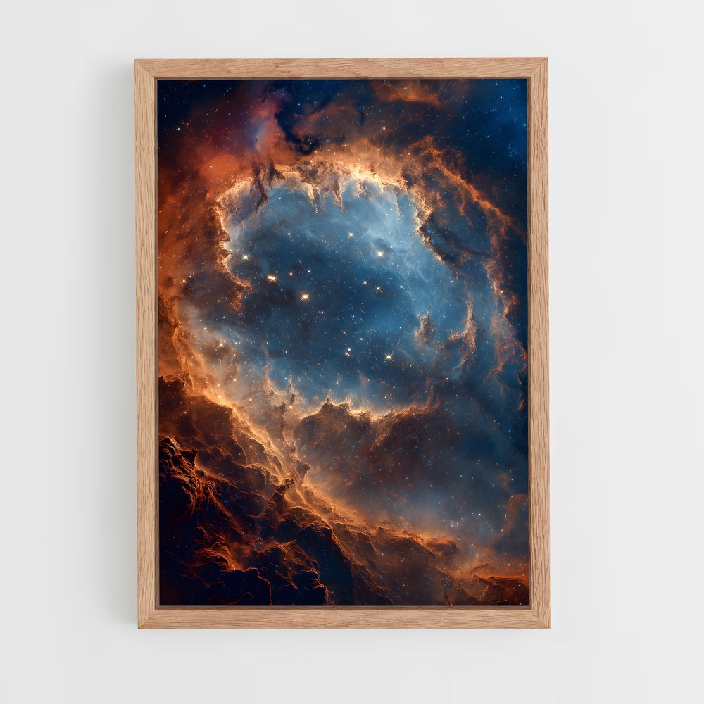 ap-eagle nebula-4 cadre Bois clair