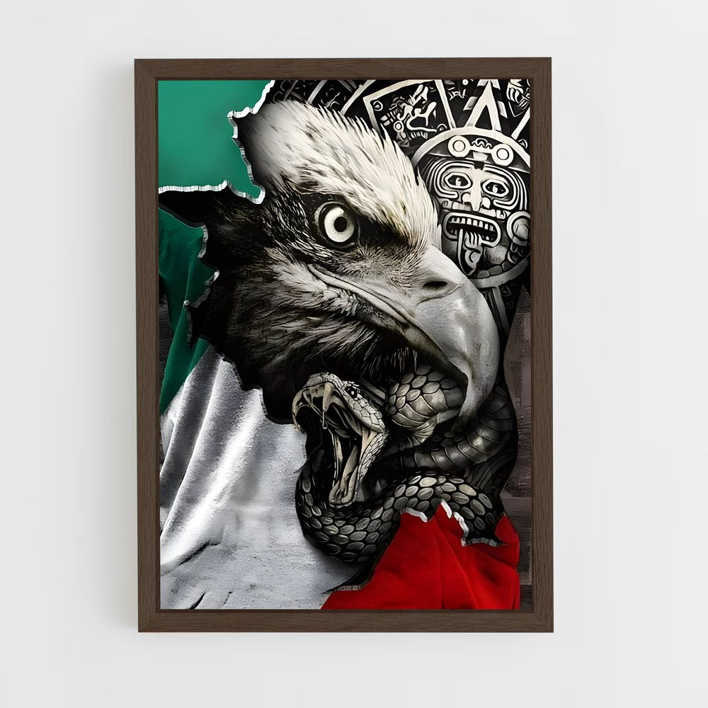 ap-eagle warrior-5 cadre Bois foncé
