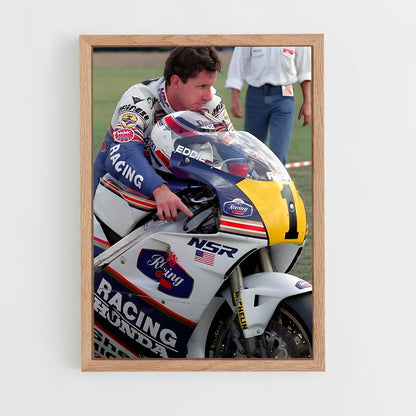 ap-eddie lawson-3 cadre Bois clair