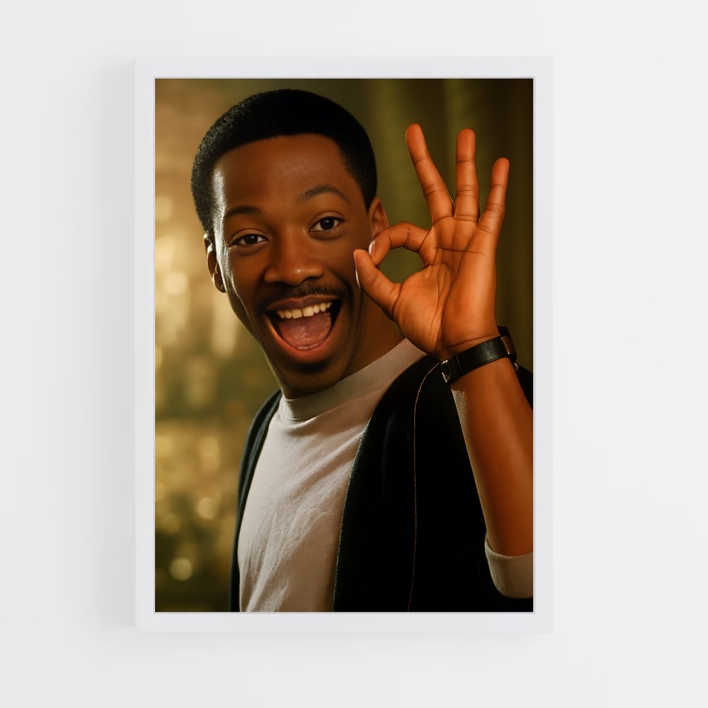 ap-eddie murphy-3 cadre Blanc