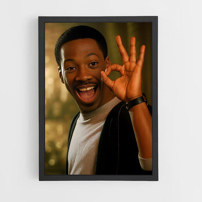 ap-eddie murphy-3 cadre Noir
