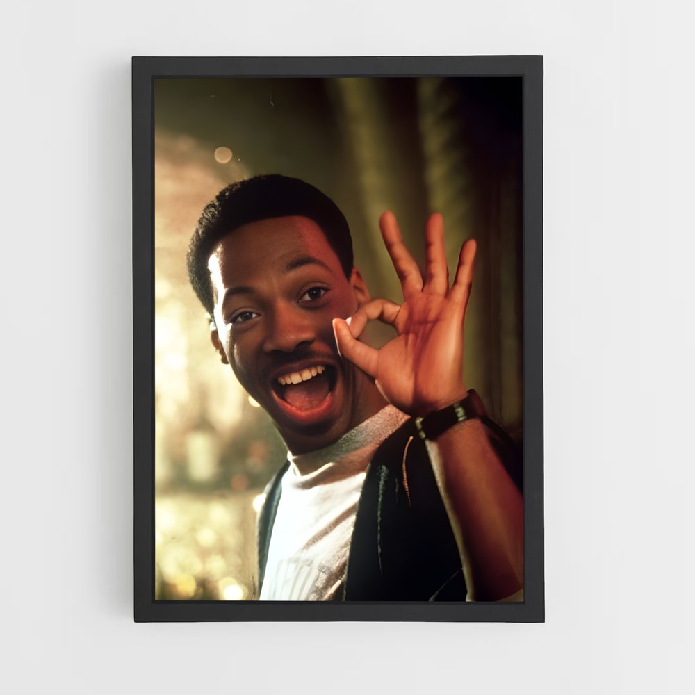 ap-eddie murphy-4 cadre Noir