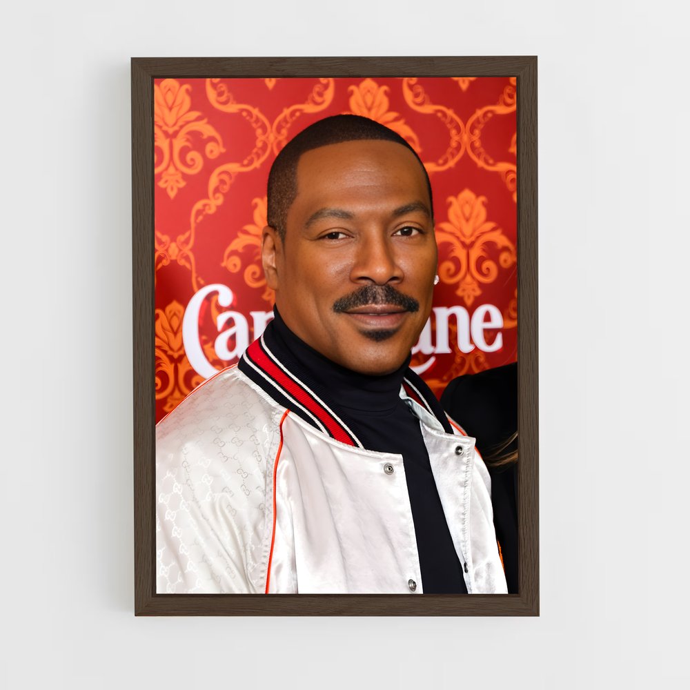 ap-eddie murphy-6 cadre Bois foncé