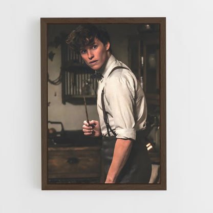 ap-eddie redmayne-2 cadre Bois foncé