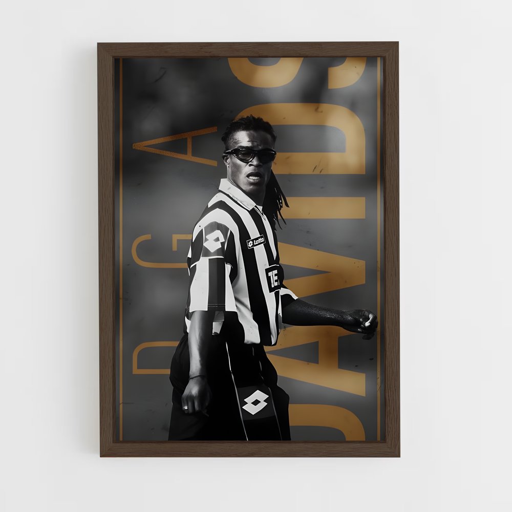 ap-edgar davids-3 cadre Bois foncé