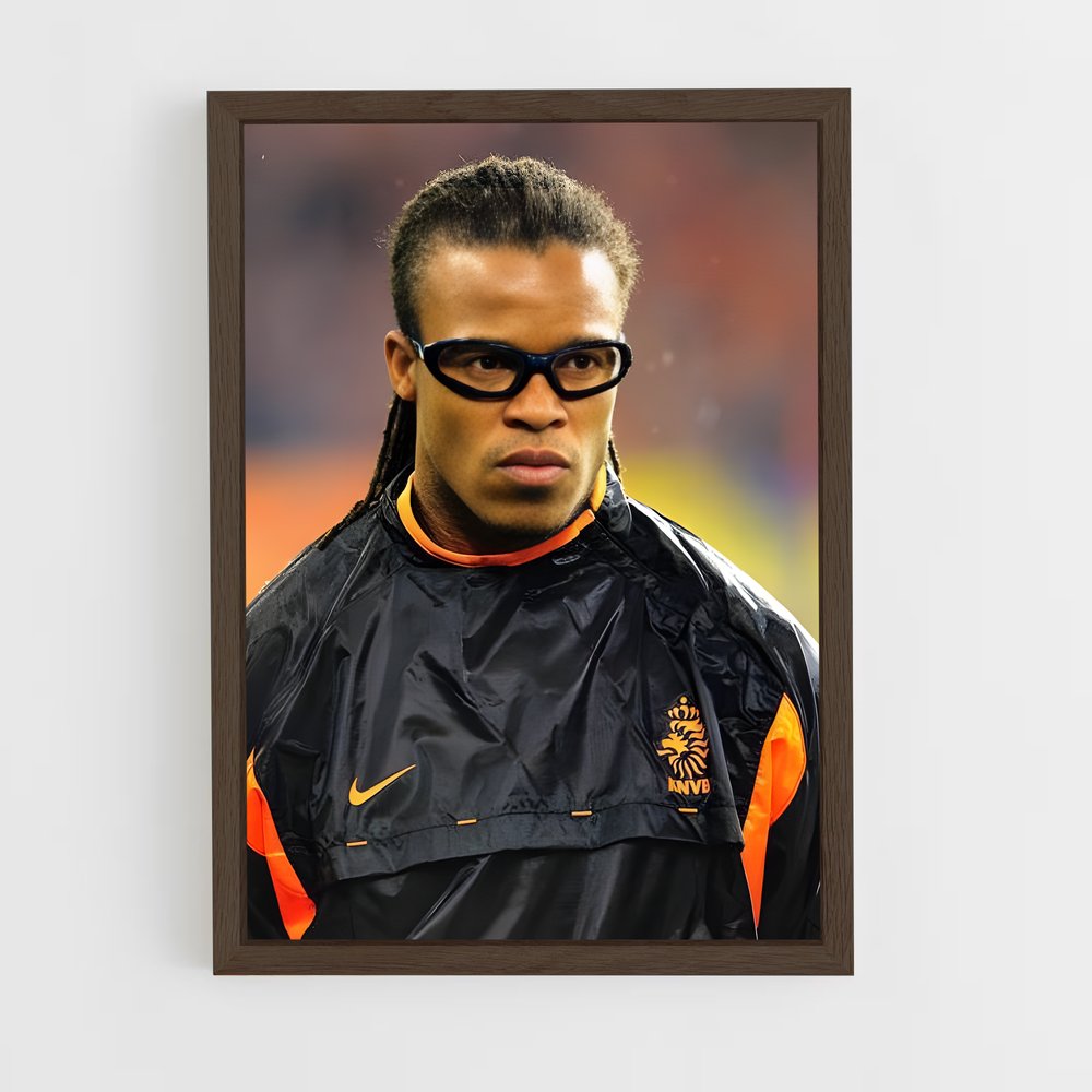 ap-edgar davids-5 cadre Bois foncé