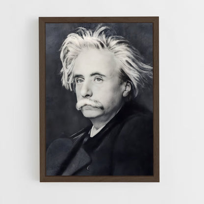 ap-edvard grieg-2 cadre Bois foncé