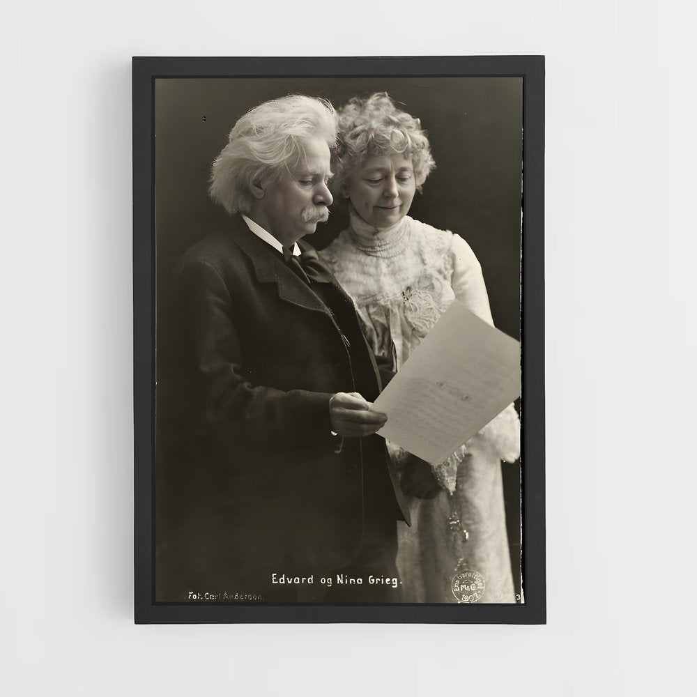 ap-edvard grieg-4 cadre Noir