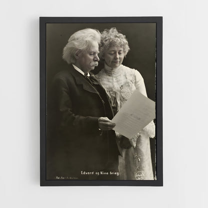 ap-edvard grieg-4 cadre Noir