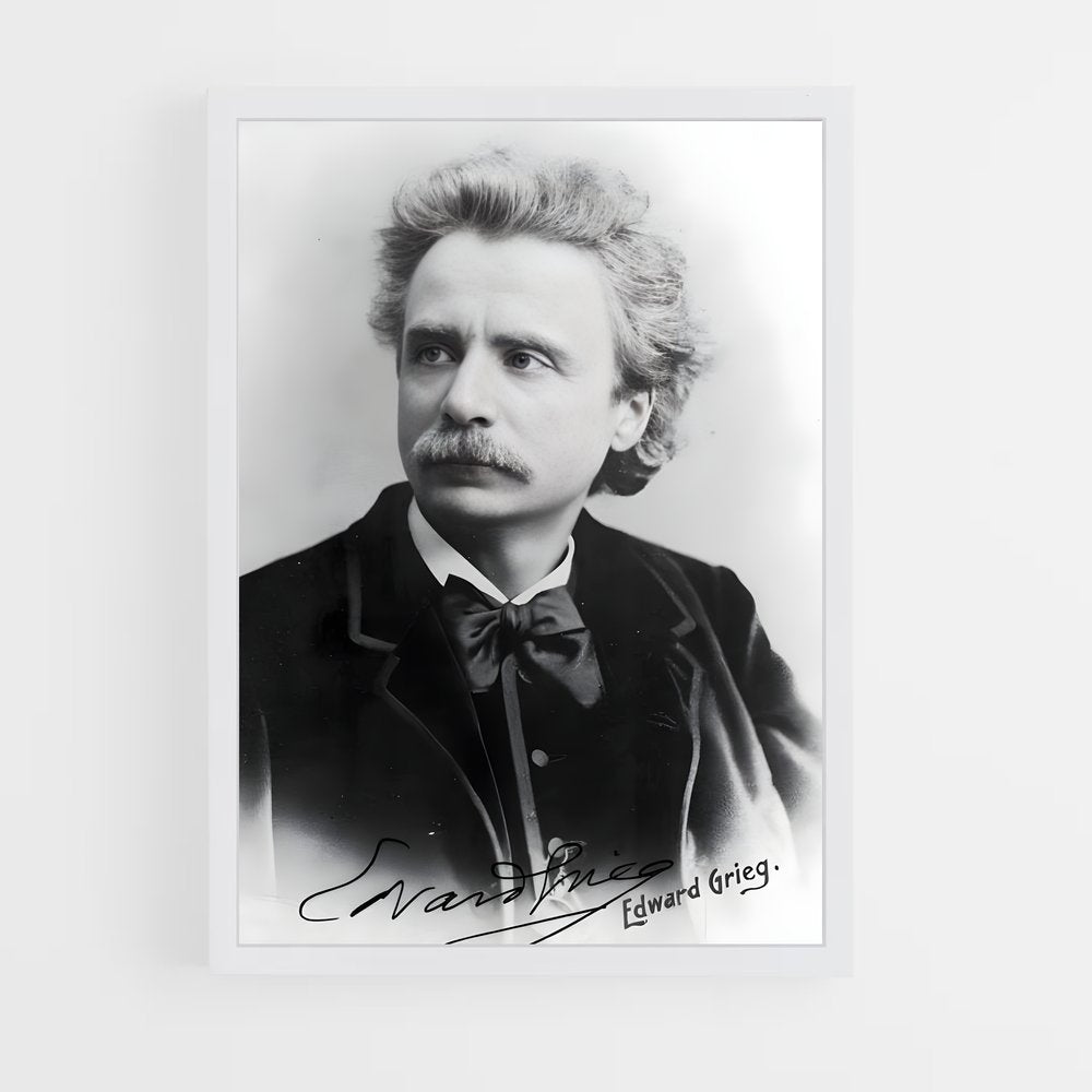 ap-edvard grieg-6 cadre Blanc