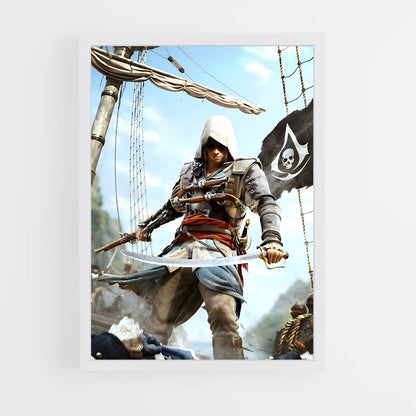 ap-edward kenway-5 cadre Blanc