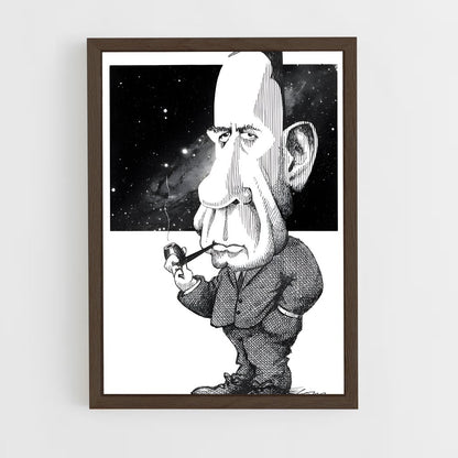 ap-edwin hubble-2 cadre Bois foncé