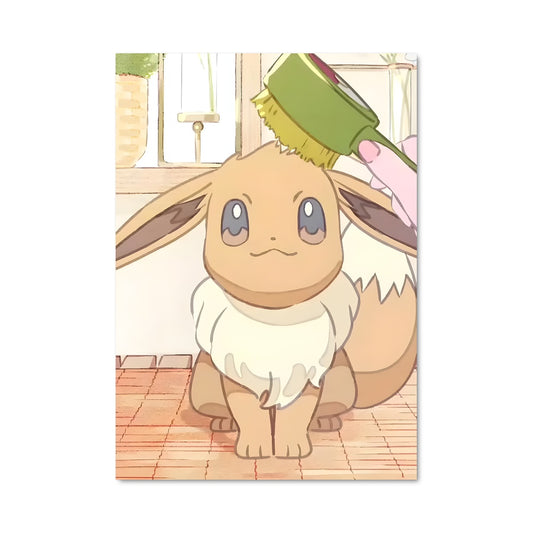 Poster Eevee et le Lapin Magique
