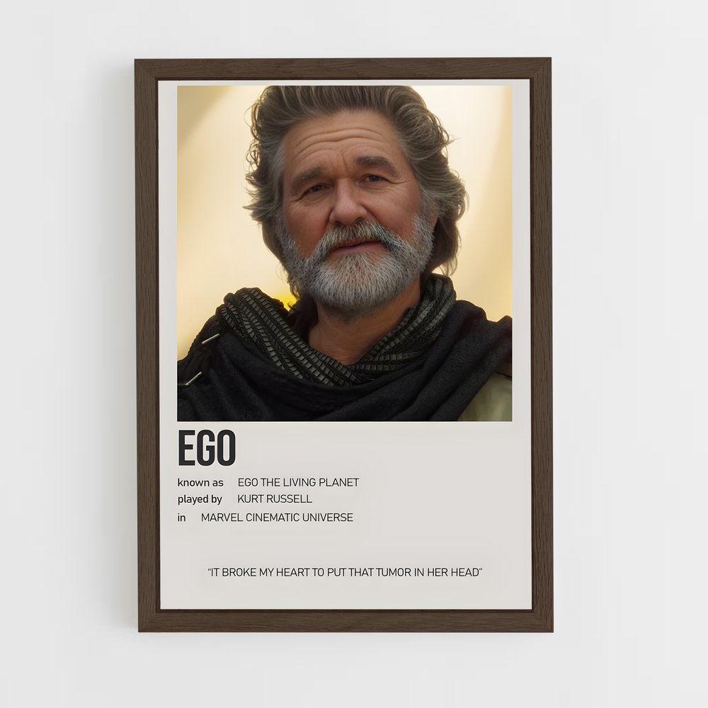 ap-ego the living planet-5 cadre Bois foncé