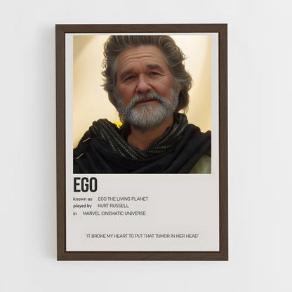 ap-ego the living planet-5 cadre Bois foncé