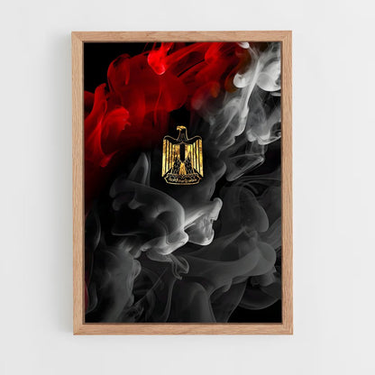 ap-egypt flag-2 cadre Bois clair