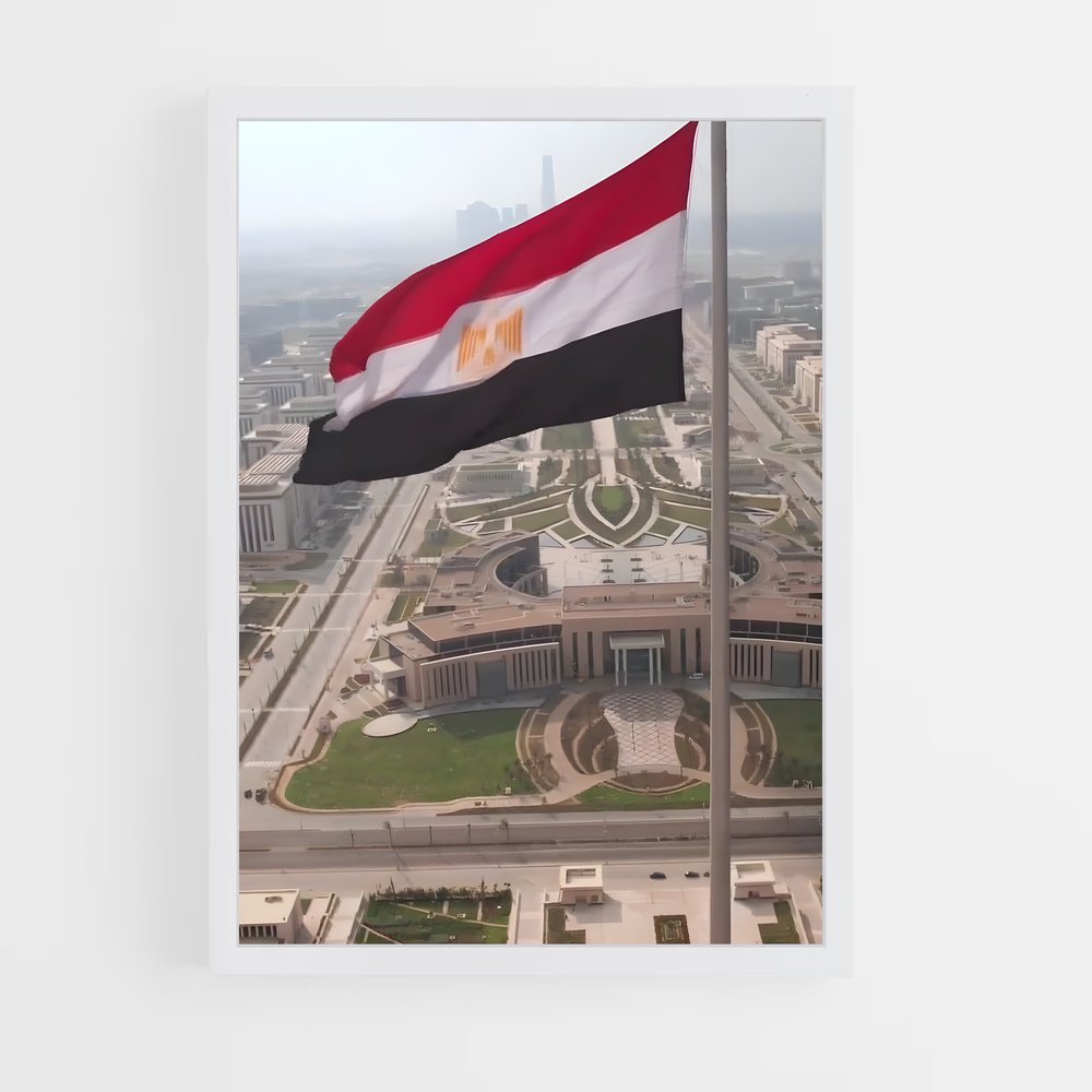 ap-egypt flag-3 cadre Blanc