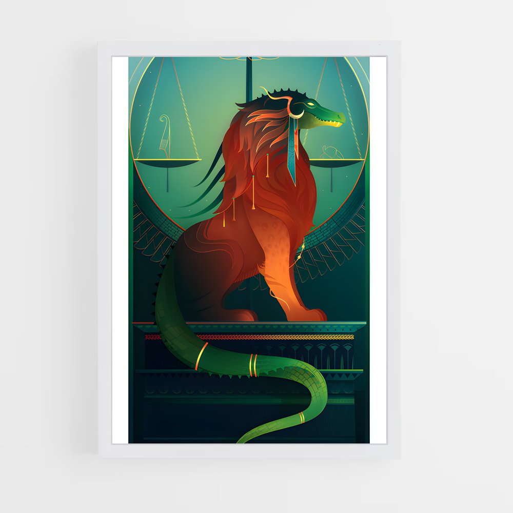 ap-egyptian mythology-1 cadre Blanc