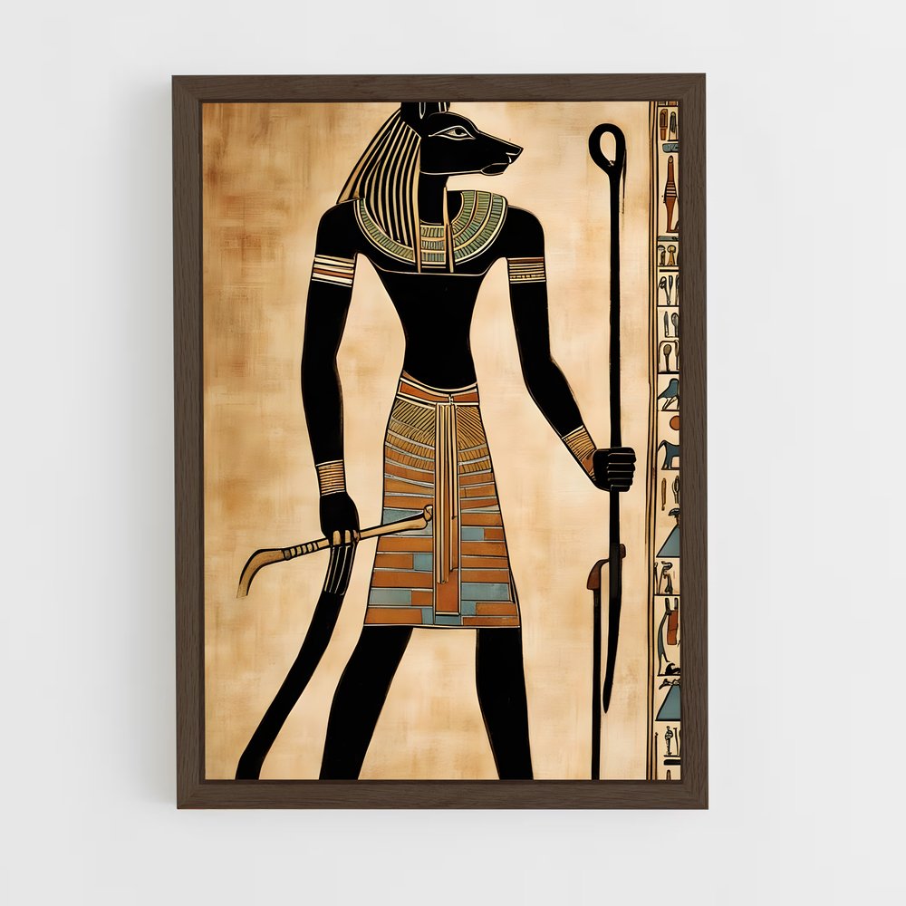 ap-egyptian mythology-3 cadre Bois foncé