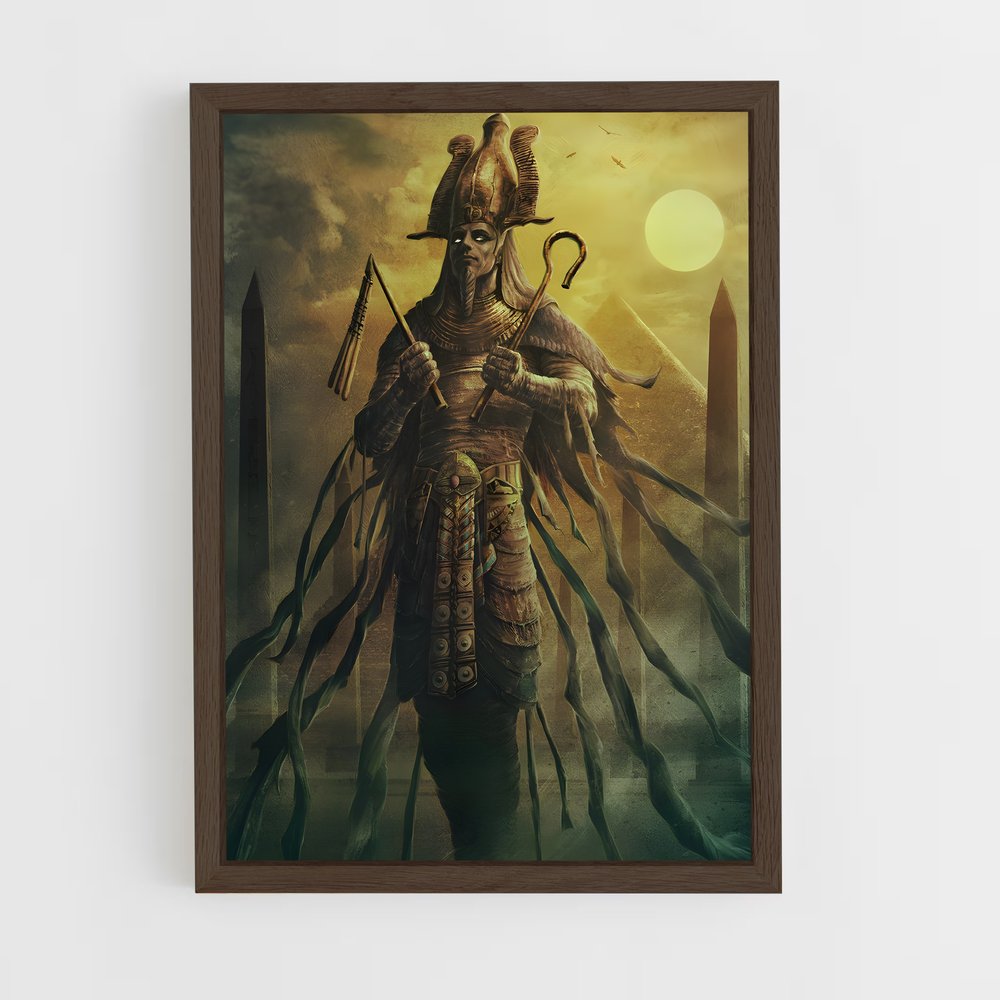 ap-egyptian mythology-6 cadre Bois foncé
