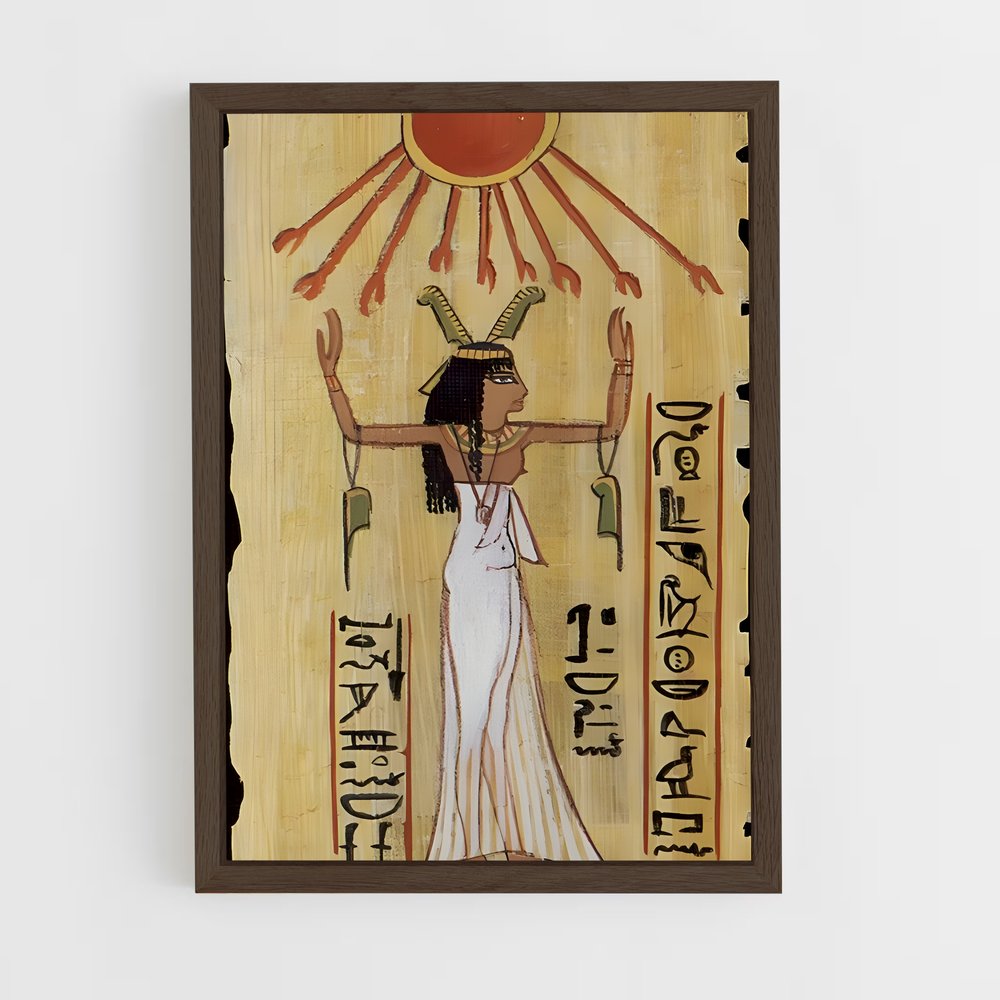 ap-egyptian mythology-7 cadre Bois foncé