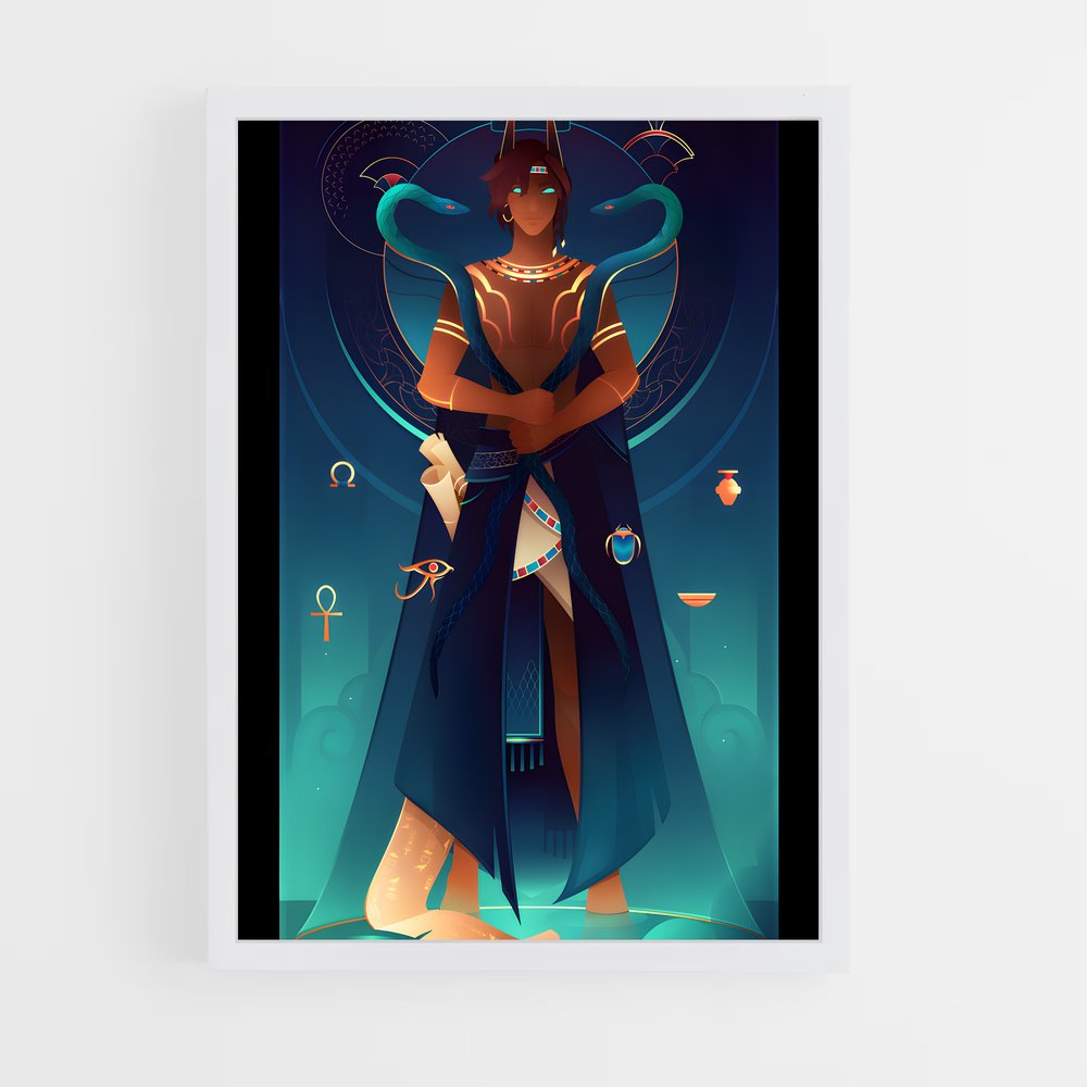 ap-egyptian mythology-9 cadre Blanc