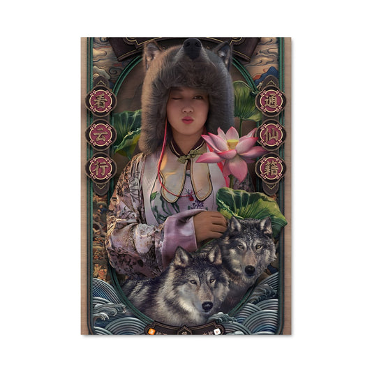 Poster Fleur de Laine