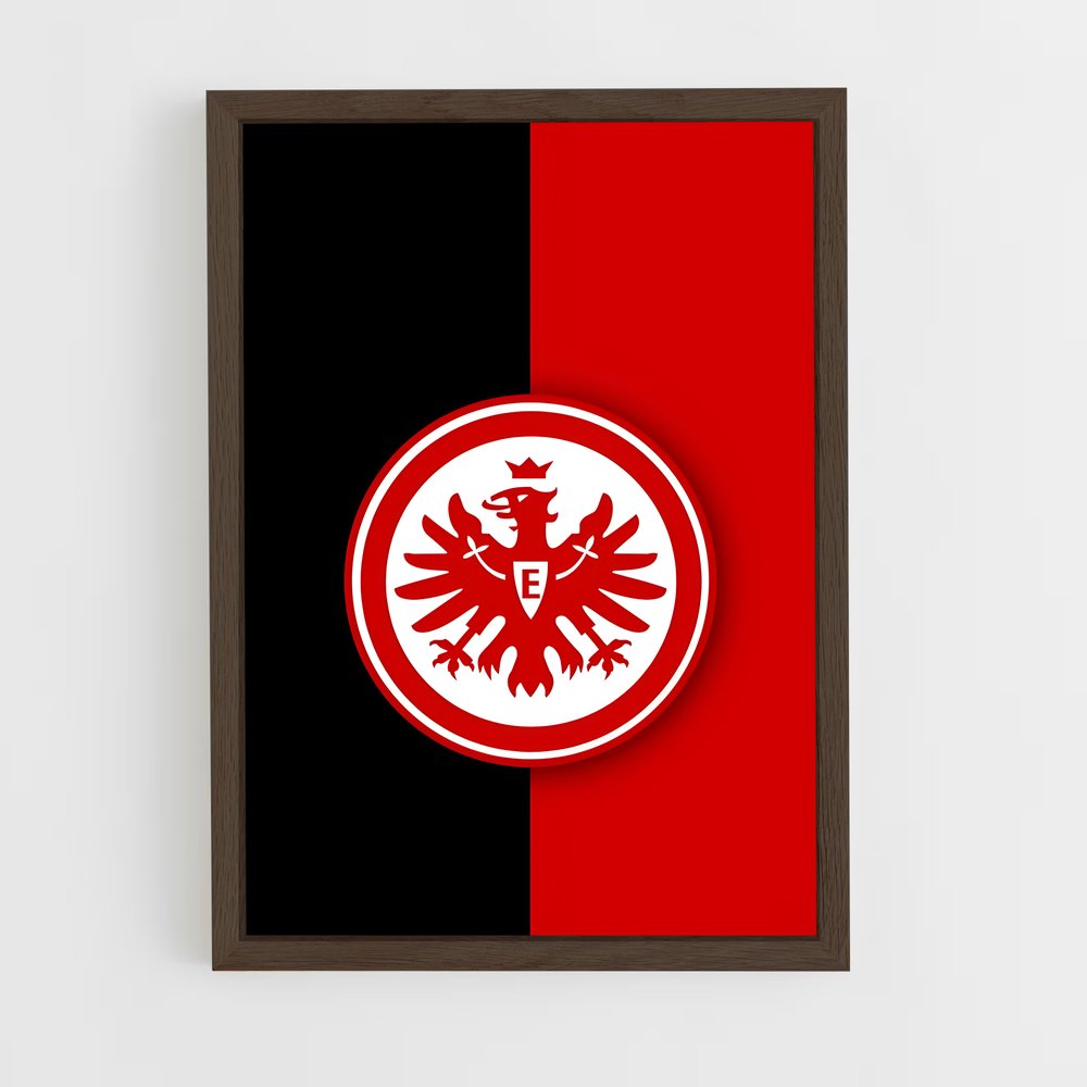 ap-eintracht frankfurt-9 cadre Bois foncé