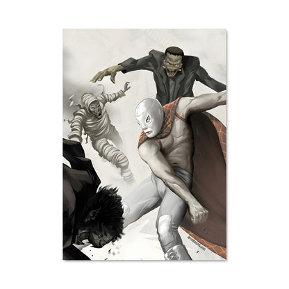Poster Élegance Mystérieuse