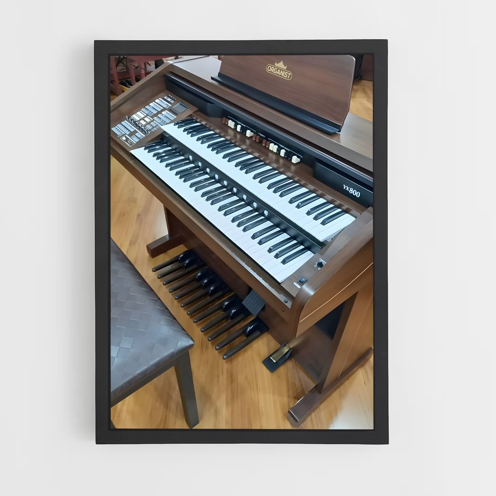 ap-electric organ-3 cadre Noir