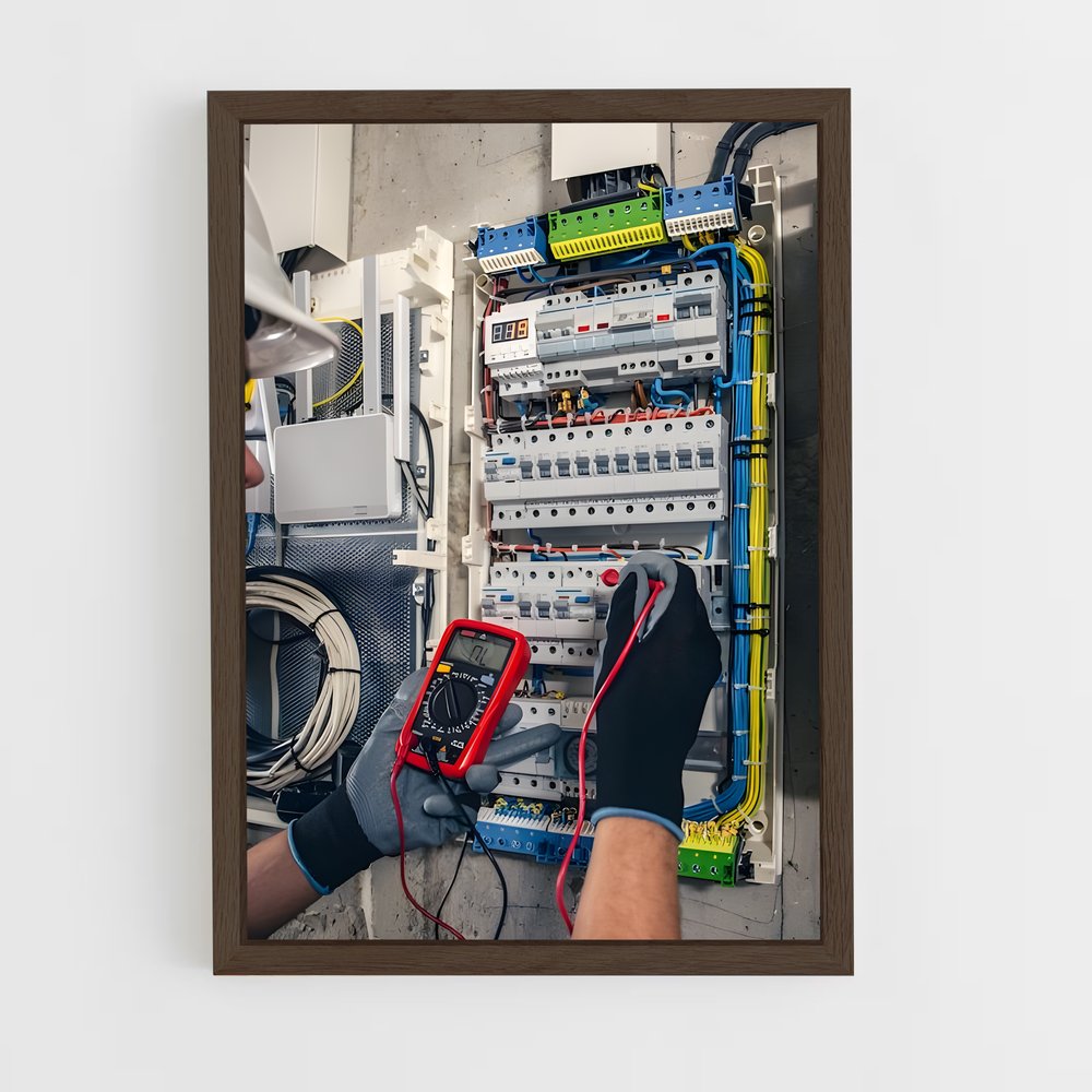 ap-electrician-2 cadre Bois foncé