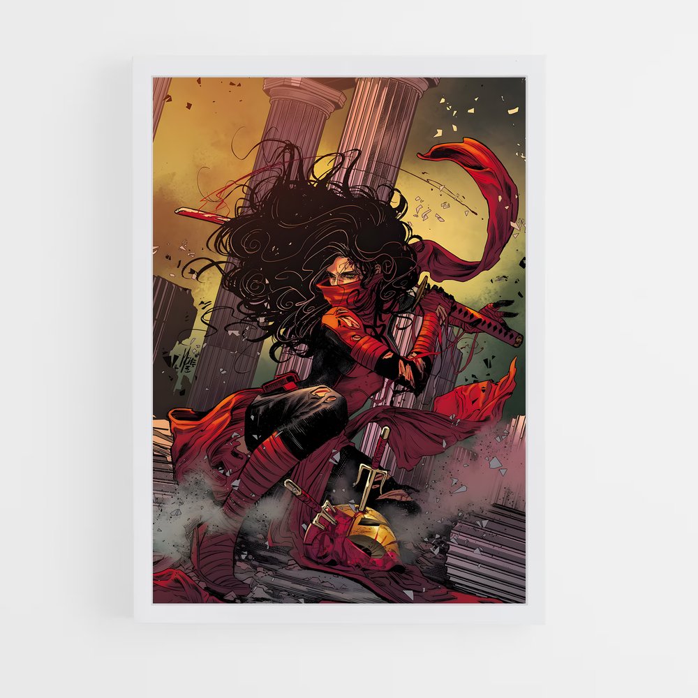ap-elektra daredevil-1 cadre Blanc