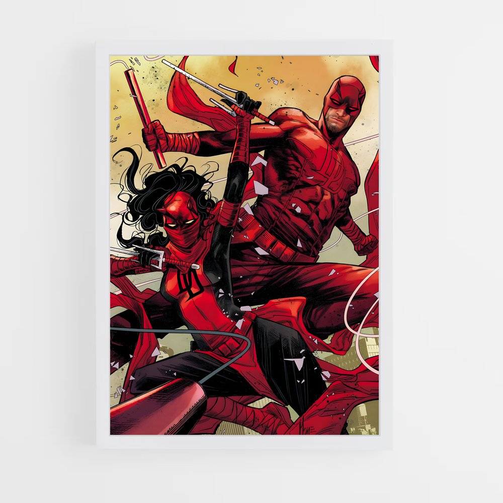 ap-elektra daredevil-2 cadre Blanc