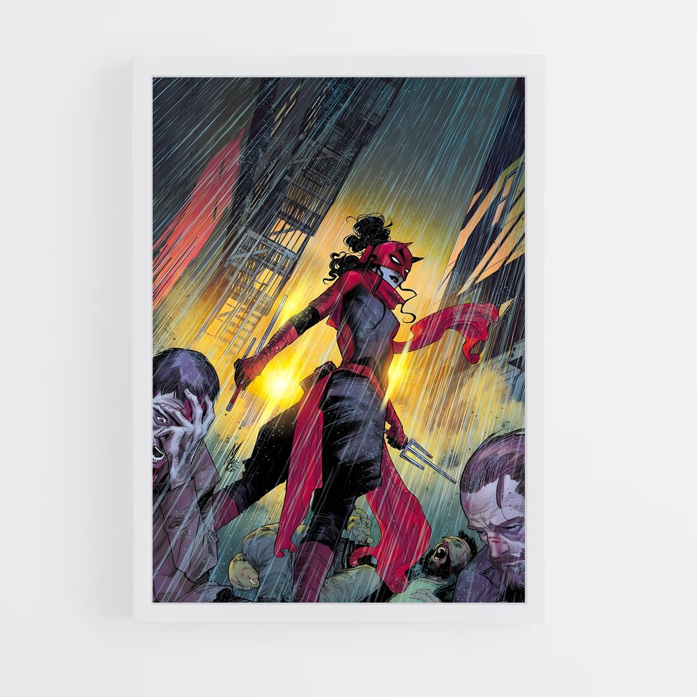 ap-elektra daredevil-3 cadre Blanc