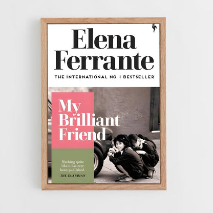 ap-elena ferrante-6 cadre Bois clair