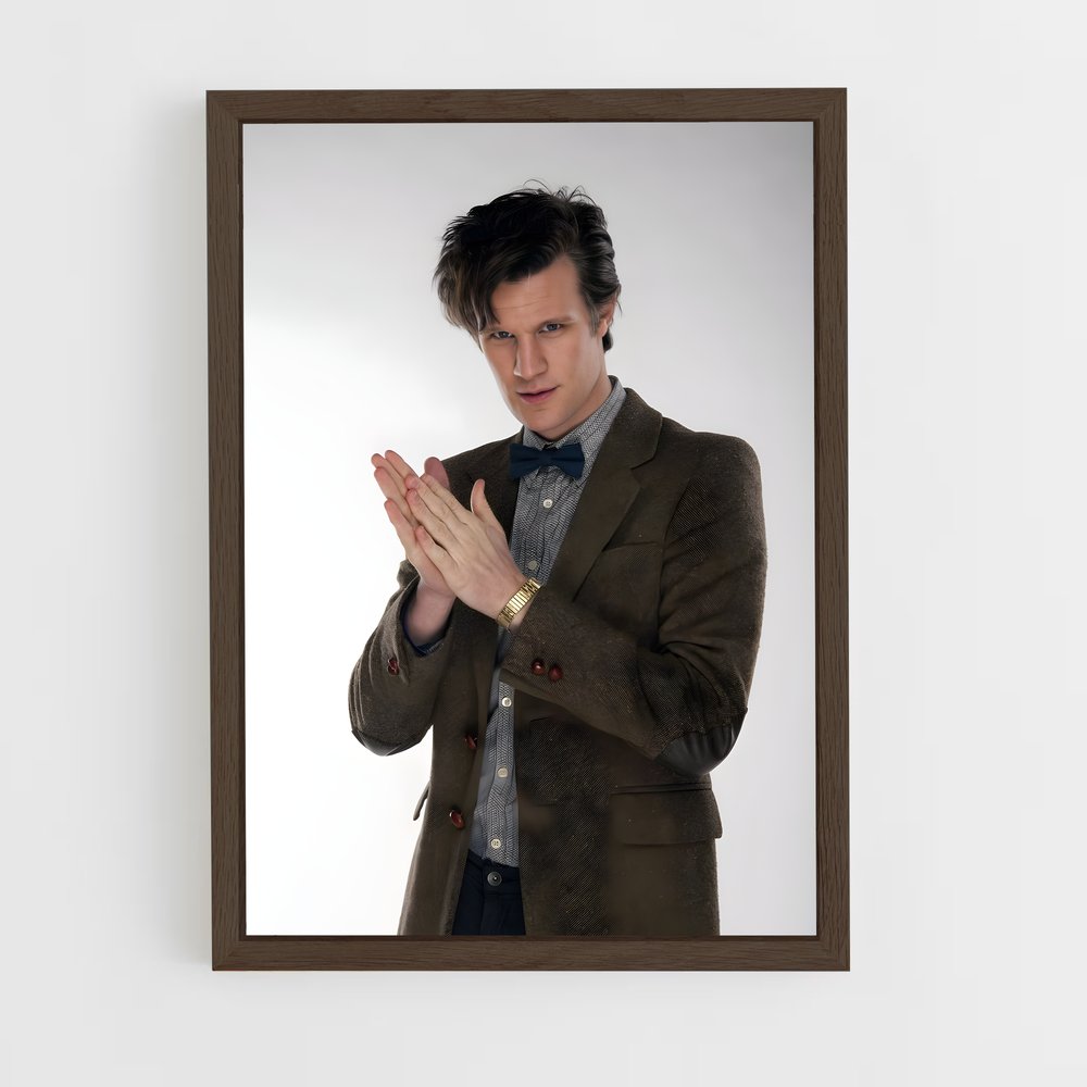 ap-eleventh doctor-2 cadre Bois foncé