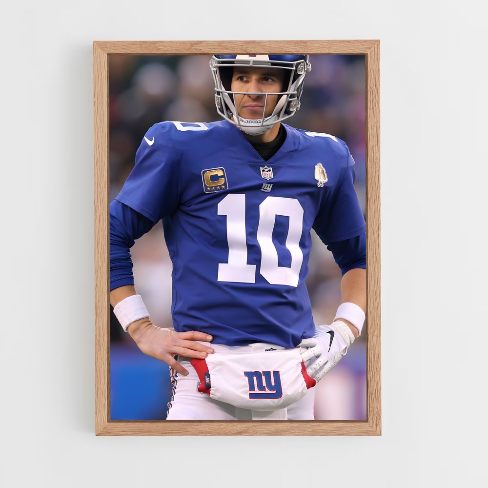 ap-eli manning-1 cadre Bois clair