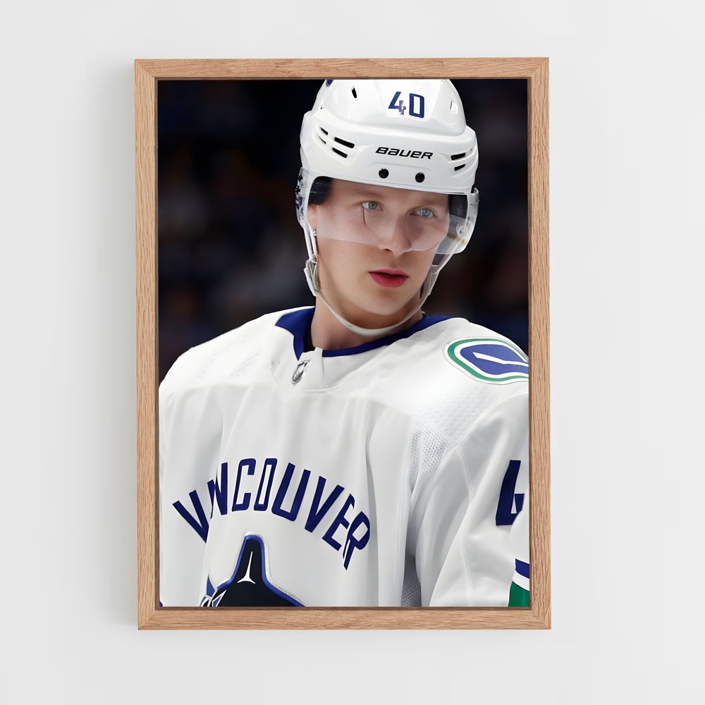 ap-elias pettersson-7 cadre Bois clair