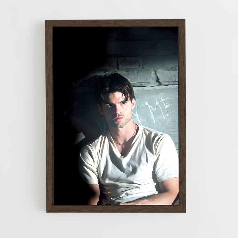 ap-elijah mikaelson-4 cadre Bois foncé