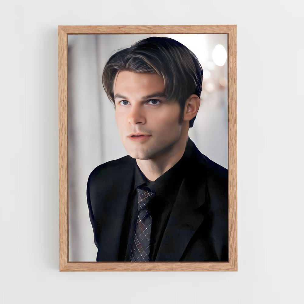 ap-elijah mikaelson-6 cadre Bois clair
