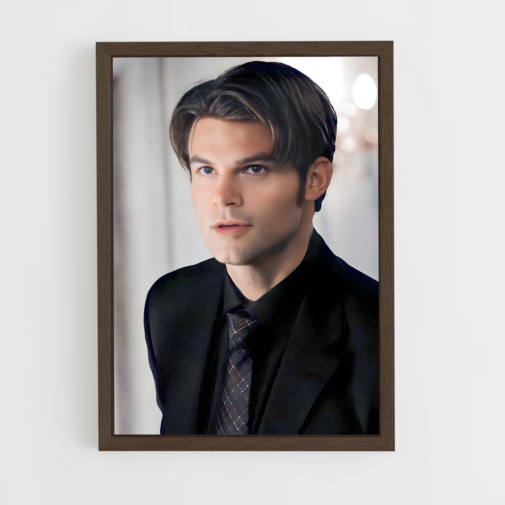 ap-elijah mikaelson-6 cadre Bois foncé