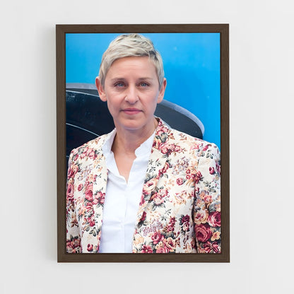 ap-ellen degeneres-6 cadre Bois foncé