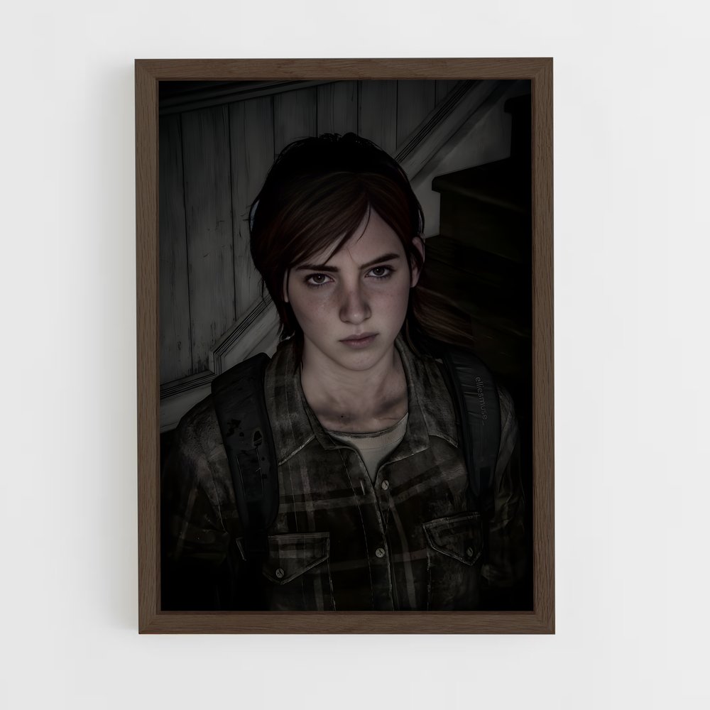 ap-ellie-3 cadre Bois foncé