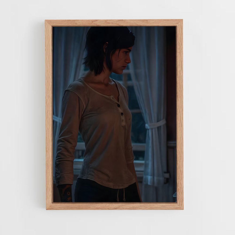 ap-ellie williams-4 cadre Bois clair