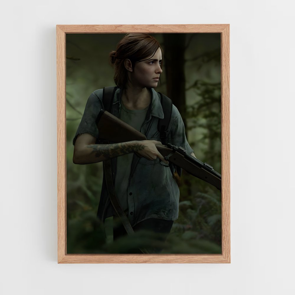 ap-ellie williams-6 cadre Bois clair
